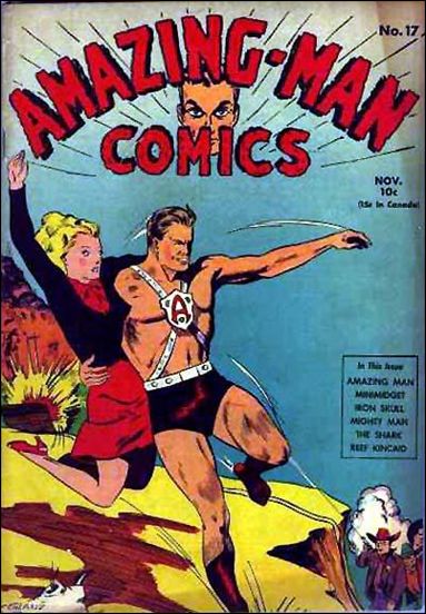 Amazing Man Comics 17-A by Centaur Publications Inc.