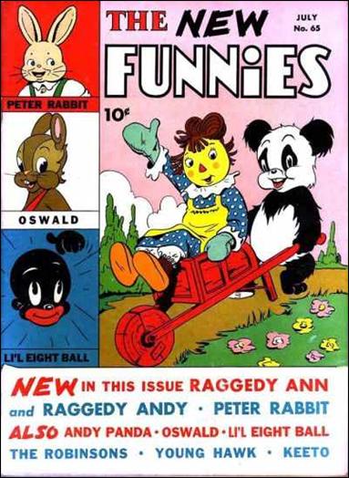 Walter Lantz New Funnies 65-A by Dell