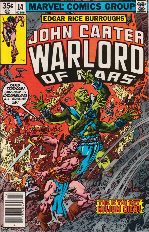 John Carter, Warlord of Mars (1977) 14-A by Marvel