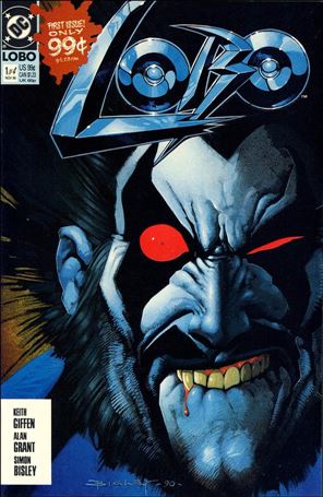 Lobo 1 B, Nov 1990 Comic Book By DC