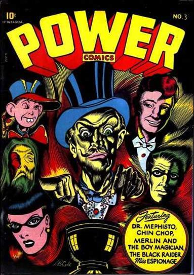 Power Comics 3-A by Holyoke