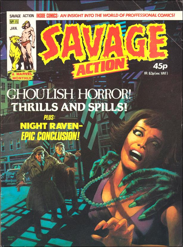 Savage Action (UK) 15-A by Marvel UK