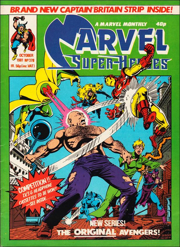 Marvel Superheroes (UK) 378-A by Marvel UK