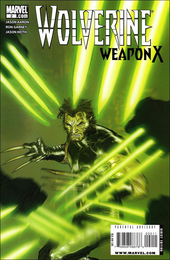 Wolverine: Weapon X 2 A, Jul 2009 Comic Book By Marvel