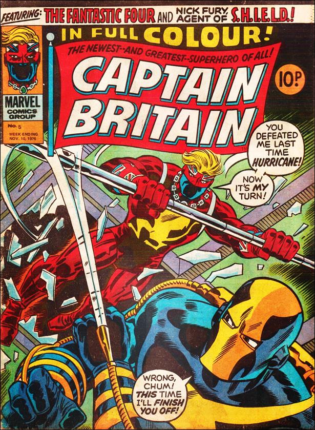 Captain Britain (UK) (1976) 5-A by Marvel UK