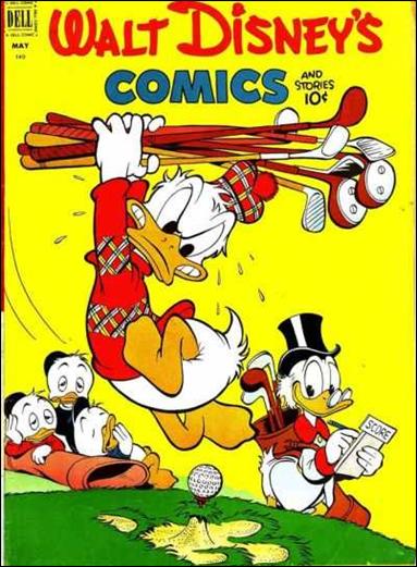 Walt Disney's Comics and Stories (1940) 140-A by Dell