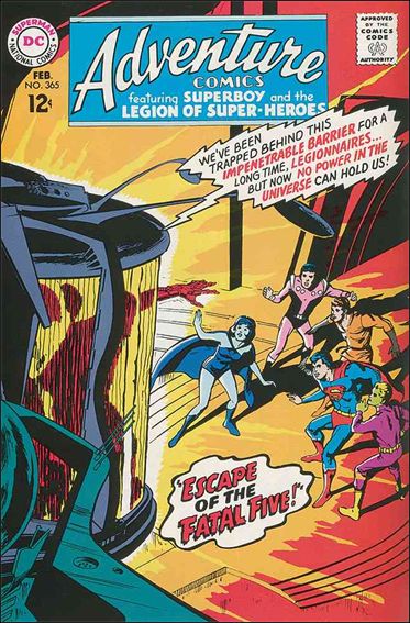Adventure Comics (1938) 365-A by DC