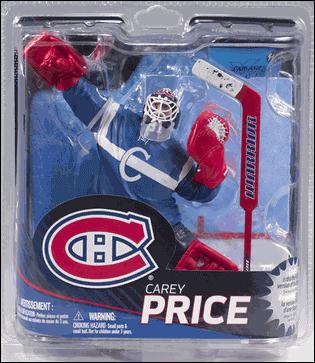 NHL Carey Price (1909 Centennial), Jan 2012 Action Figure By McFarlane Toys