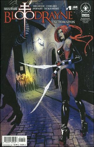 Bloodrayne: Automaton 1 B, Jan 2008 Comic Book By Digital Webbing