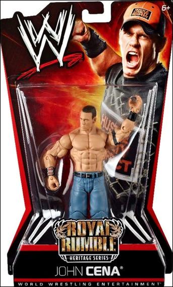 WWE: Royal Rumble Heritage John Cena, Jan 2010 Action Figure by Mattel