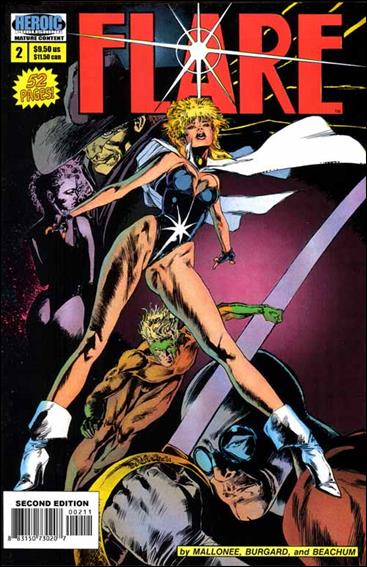 Flare (1988) 2-B by Hero Comics