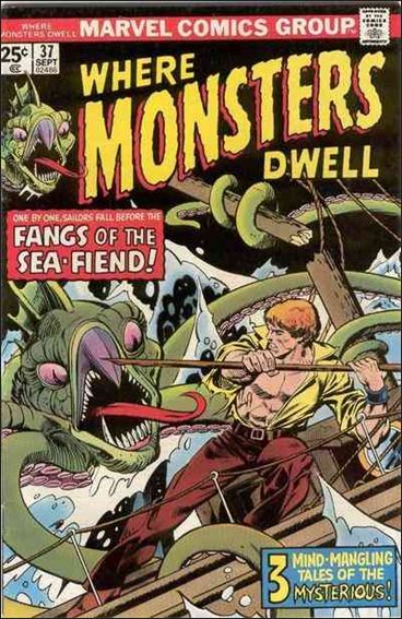 Where Monsters Dwell (1970) 37-A by Marvel