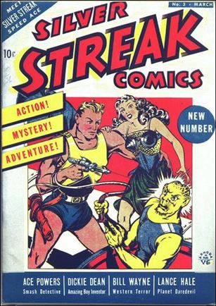 Silver Streak Comics (1939) 3-A