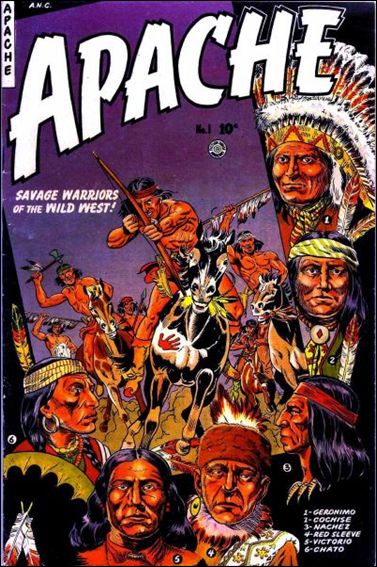 Apache 1-A by Fiction House Magazines