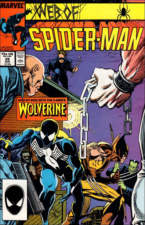 Web of Spider-Man (1985) 29-A by Marvel