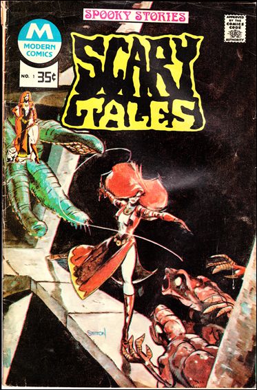 Scary Tales 1 B, Jan 1977 Comic Book By Charlton