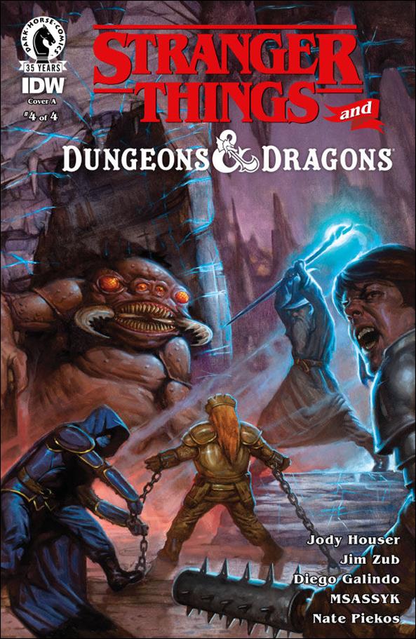 Stranger Things and Dungeons & Dragons 4-A by Dark Horse