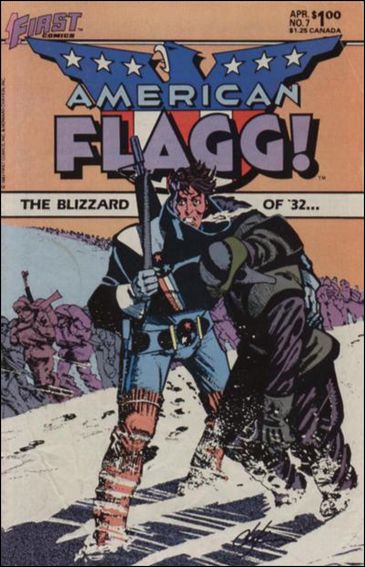 American Flagg! (1983) 7-A by First