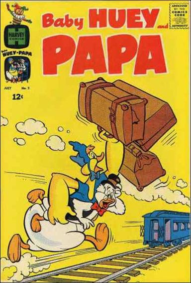 Baby Huey and Papa 2-A by Harvey