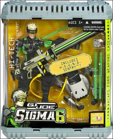 Joe: SIGMA 6 (Commando Assortment) Hi-Tech with H.O.U.N.D. Sentry ...