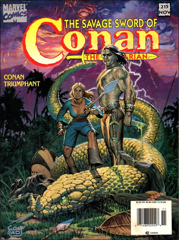 Savage Sword of Conan (1974) 215-A by Marvel