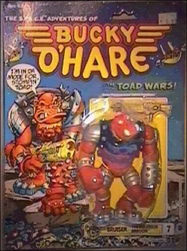 Bucky O'Hare Bruiser the Berserker Baboon, Jan 1990 Action Figure