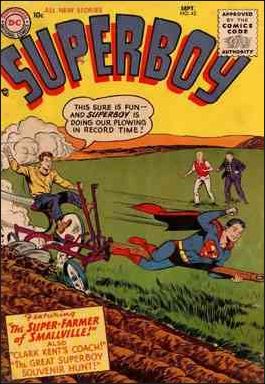 Superboy (1949) 43-A by DC