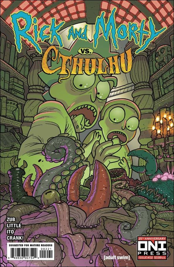 Rick and Morty vs Cthulhu 2-B by Oni Press