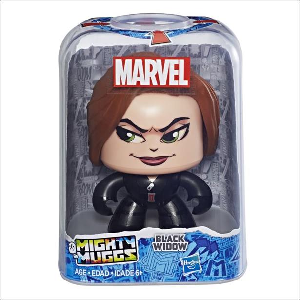 Marvel Mighty Muggs Wave 1 Black Widow by Hasbro