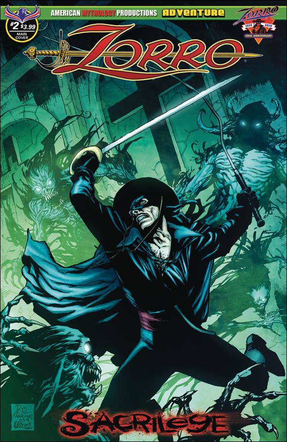 Zorro: Sacrilege 2-A by American Mythology