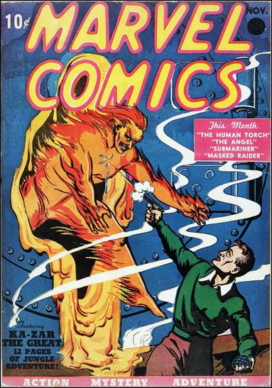 Marvel Comics (1939) 1-A by Timely