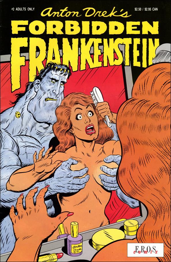 Forbidden Frankenstein 2 A, September 1991, Comic Book, Eros, issue 2 A, co...