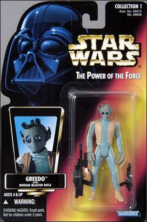 Star Wars: The Power of the Force 2 3 3/4" Basic Action Figures Greedo