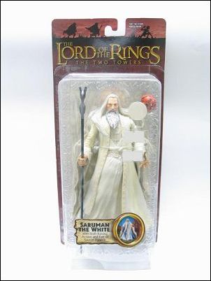 Lord of the Rings Saruman the White, Jan 2003 Action Figure by Toy Biz