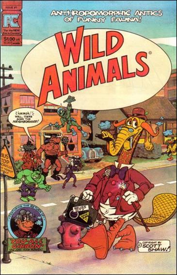Wild Animals 1-A by Pacific Comics