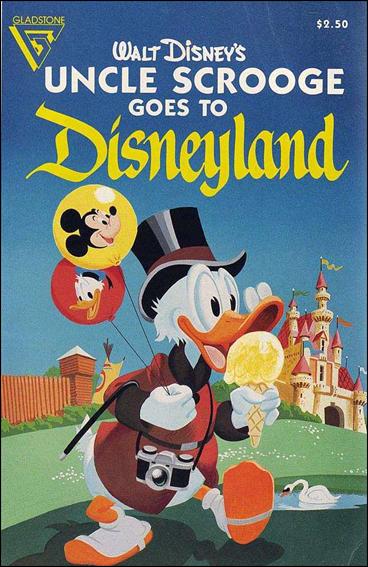Uncle Scrooge Goes to Disneyland 1-B by Dell