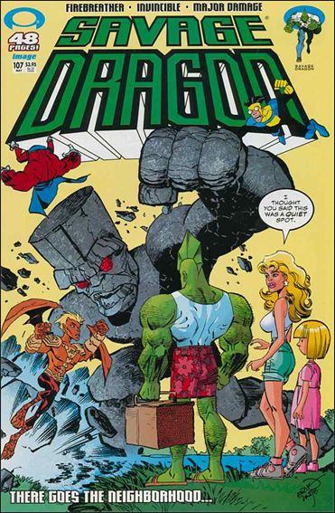 Savage Dragon (1993) 107-A by Image
