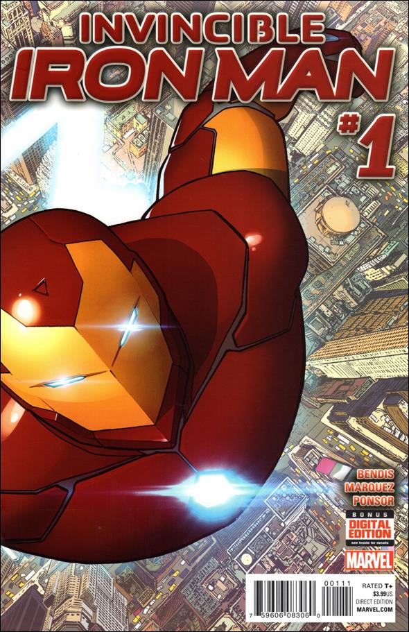 Invincible Iron Man (2015)  1-A by Marvel