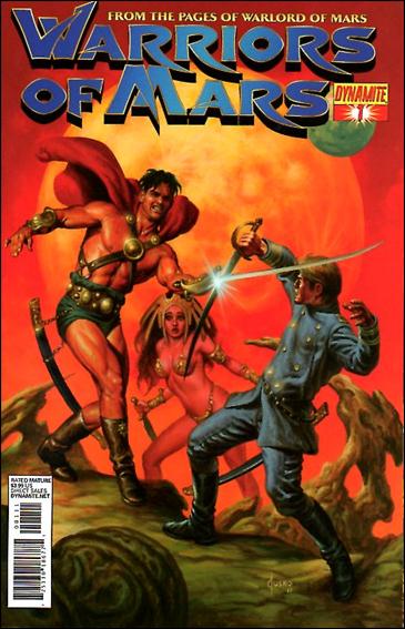 Warriors of Mars 1-A by Dynamite Entertainment