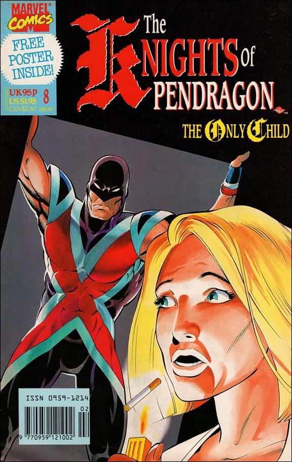 Knights of Pendragon (UK) (1990) 8-A by Marvel UK