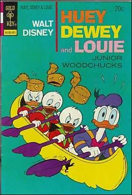 Walt Disney Huey, Dewey and Louie: Junior Woodchucks  24-A by Gold Key