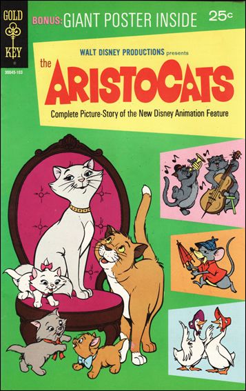 Aristocats 1-A by Gold Key