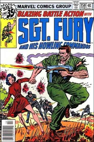 Sgt. Fury And His Howling Commandos 150 A, Jan 1979 Comic Book By Marvel