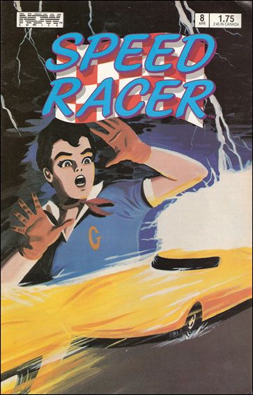 Speed Racer (1987) 8-A by Now Comics