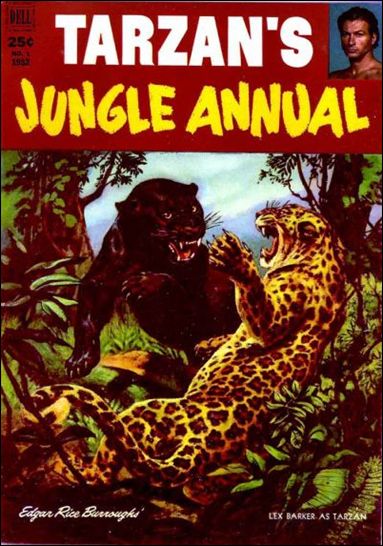 Tarzan's Jungle Annual 1-A by Dell