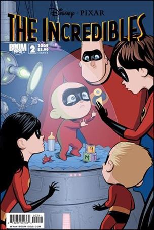 Incredibles: City Of Incredibles 2 B, Sep 2009 Comic Book By Boom! Kids