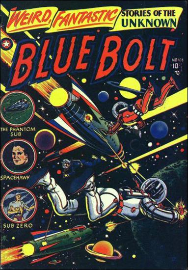 Blue Bolt Comics 108-A by Star Publications