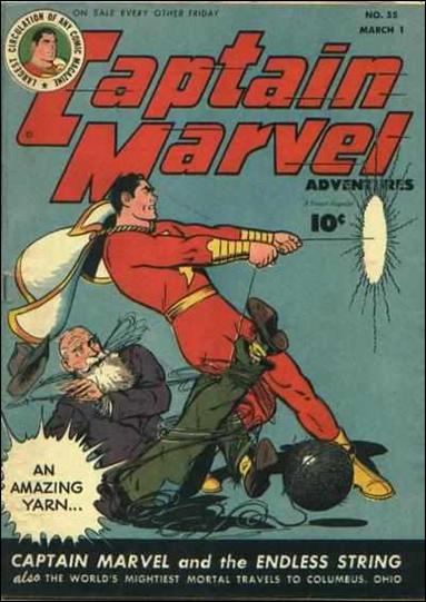 Captain Marvel Adventures 55-A by Fawcett