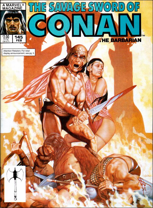 Savage Sword of Conan (1974) 145-A by Marvel