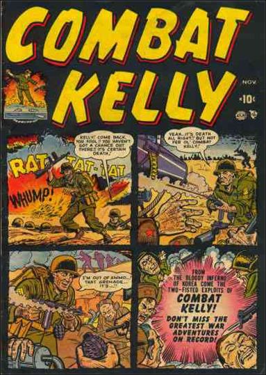Combat Kelly (1951) 1-A by Atlas